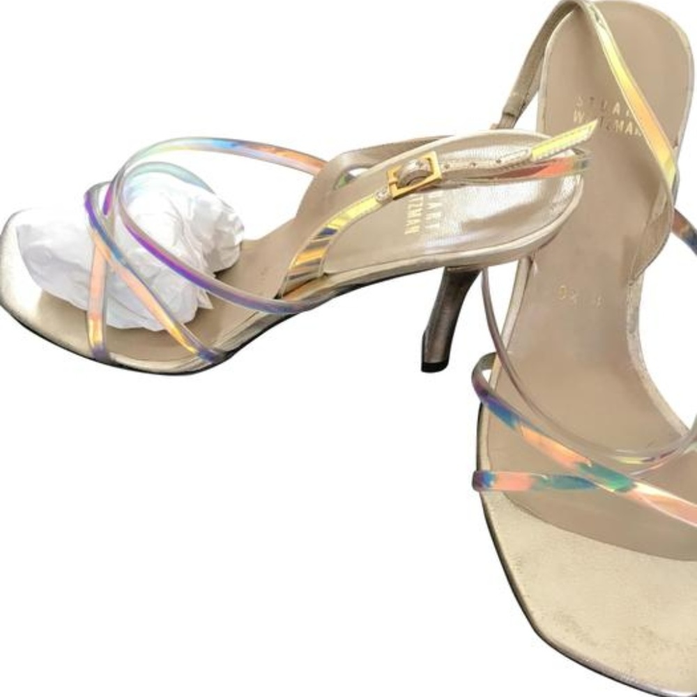 Strappy Stuart Weitzman heels